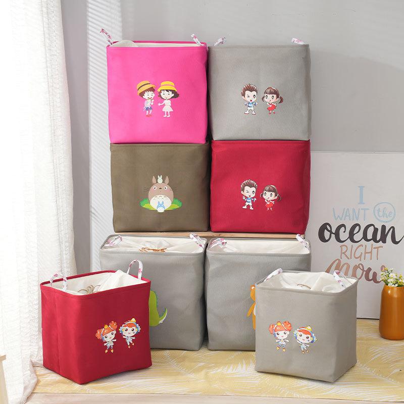 Foldable Large Cloth Clothes Laundry Basket Storage Basket Toy Quilt Storage Box Dirty Clothes Basket Storage Wholesale