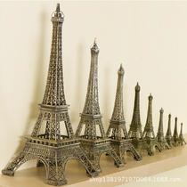 Paris Eiffel Tower Model Paris Dream Metal Craft Ornaments Desktop Home Decorations Wholesale