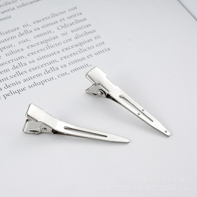 single fork clip small size hair clip duckbill clip partition locating clip perm hair clip hairdressing locating clip