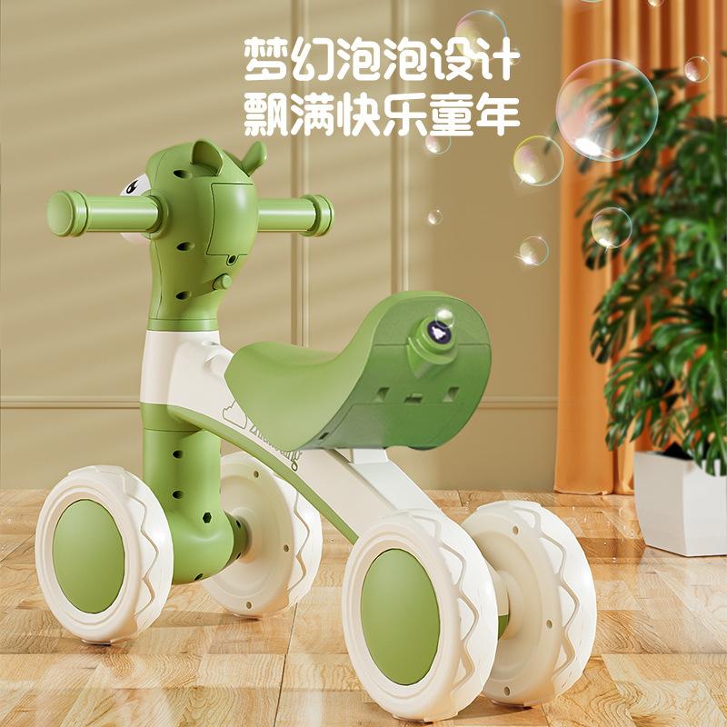 balance bike (for kids) no pedal 1-3 years old baby child kids balance bike baby toddler luge four-wheel scooter