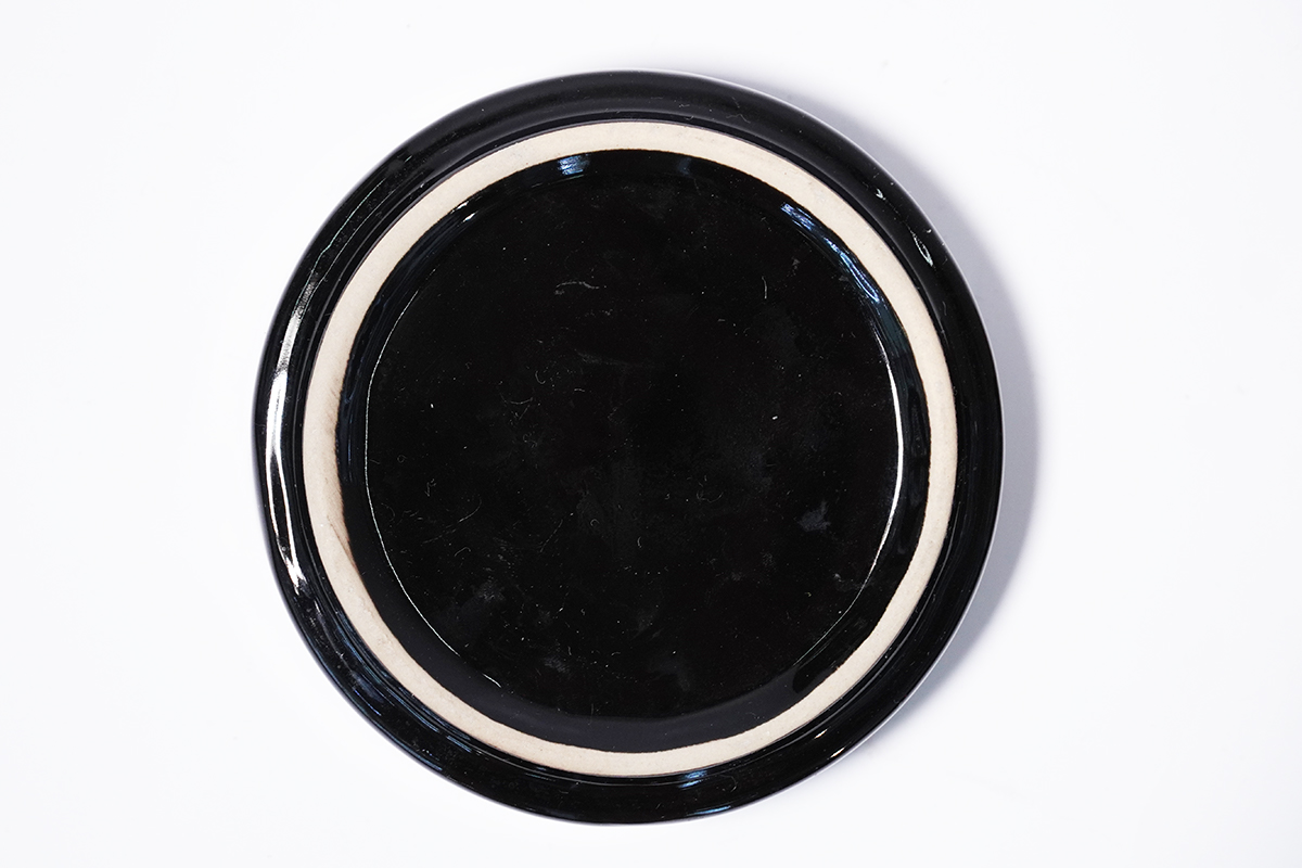 小明陶瓷7946旅游纪念品热销陶瓷烟灰缸外贸定制图案0124白底实物图