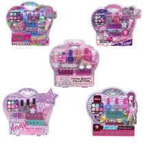 children's makeup toys girls playing house high frequency makeup kit box high frequency manicure set nail polish diy makeup