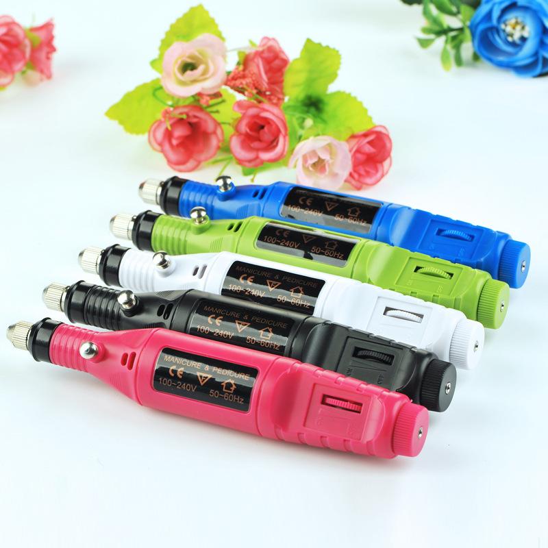 mini nail polishing machine pen type nail polisher convenient electric nail polishing machine manicure implement
