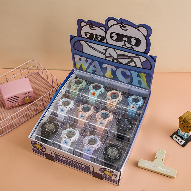 Dash 3330 Boxed Electronic Watch New Student Women's Sports Watch Wholesale Campus Peripheral Unicorn Waterproof