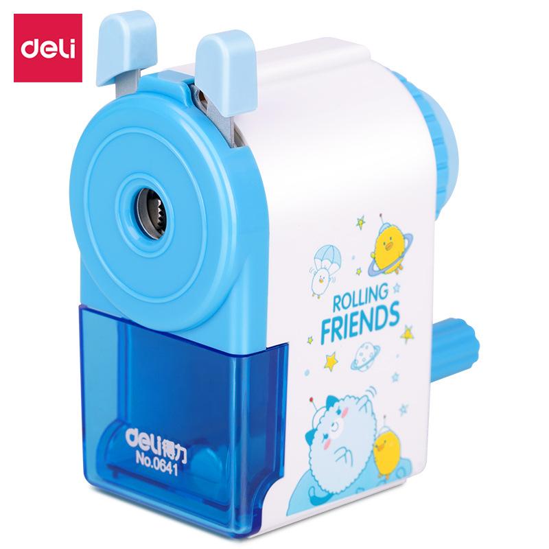 Deli 0641 Pencil Sharpener Fashion Classic Student Pencil Shapper Pencil Sharpener Pencil Pencil Sharpener (Only)