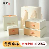 in stock light pink drawer necklace box jewellery box rings ear studs bracelet ins style ornament drawer gift box