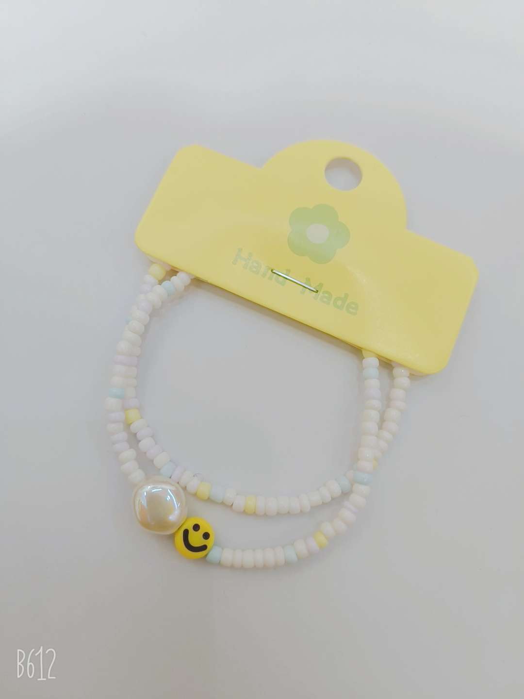 笑脸米珠手链手串 爆款饰品 手饰精美设计 多巴胺元素 手链手串一体款 多巴胺笑脸米珠手链热卖款式