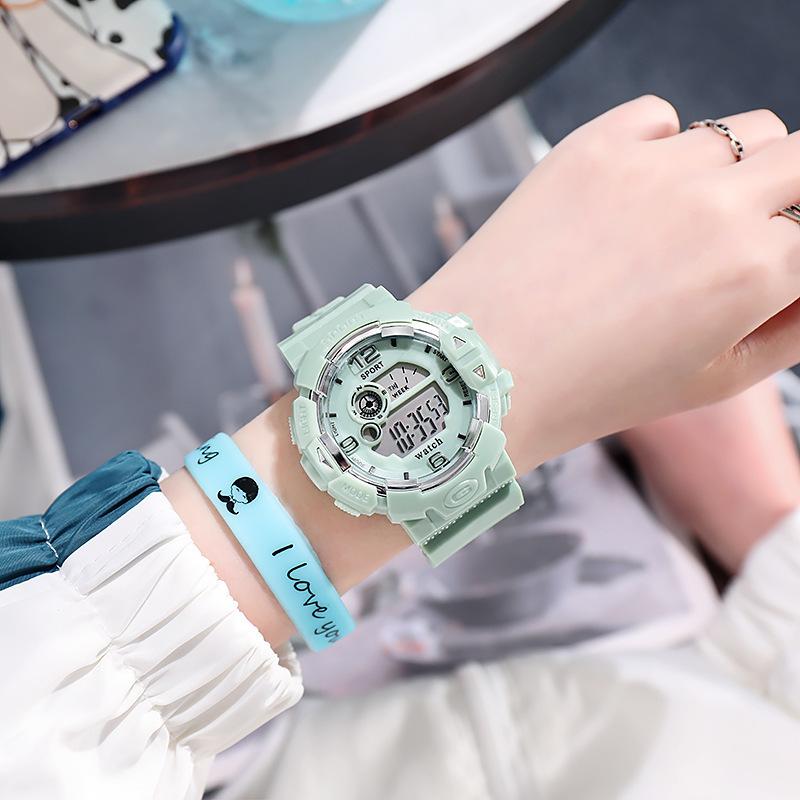 Tiktok Hot Goods Student Watch Men's Electronic Sport Watch Led Children's Outerdoor Watch Men's and Women's Waterproof Watch Wholesale