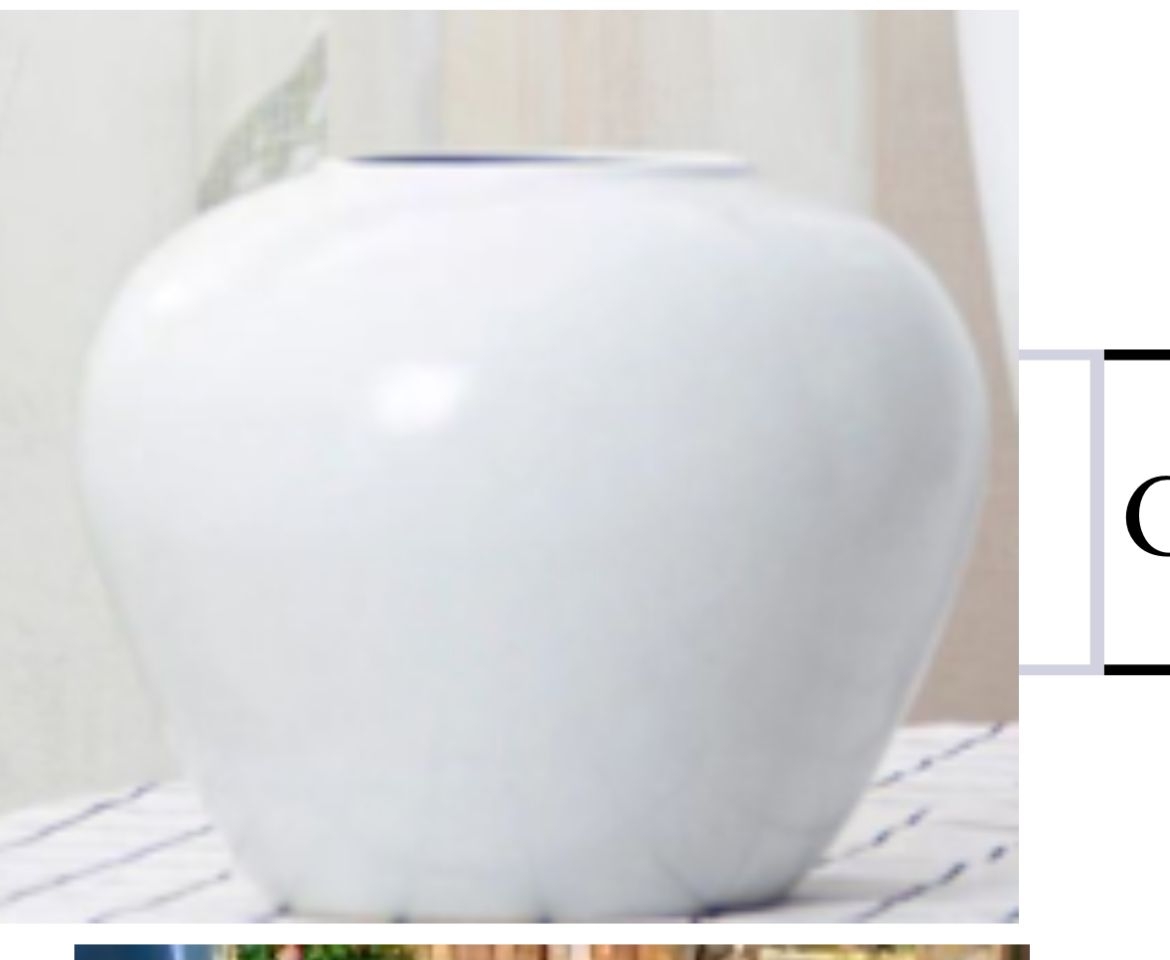 陶瓷三件套摆件