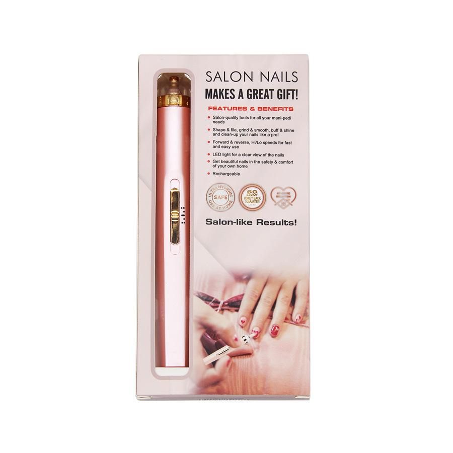 cross-border nail polish pen five-in-one with light electric nail grinder manicure equipment polishing rechargeable nail polish electric manicure