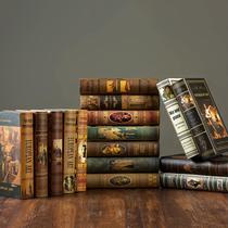 fake book decorative book american retro nostalgic decorative props book model home decoration decoration cafe decoration