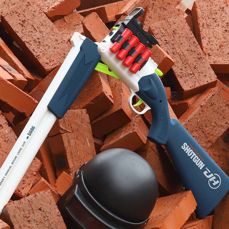 儿童玩具枪 手持软弹枪 玩具枪手动动感强 安全无毒儿童玩具枪详情图5