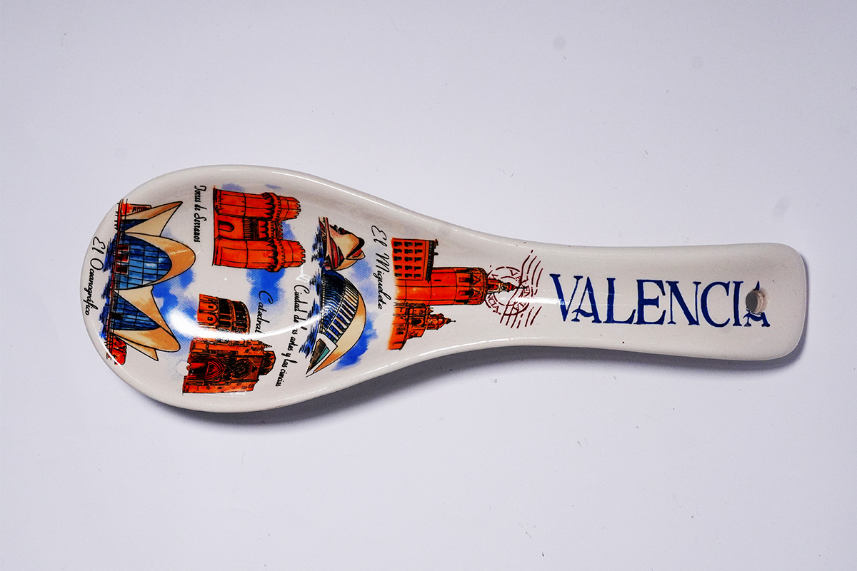 陶瓷工艺7946旅游纪念品陶瓷勺图案定制0235摆件