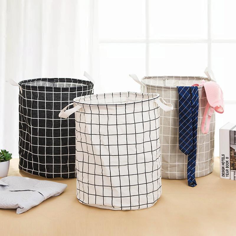 2546 Foldable Fabric Dirty Clothes Basket Laundry Basket Oversized Clothes Clothes Basket Storage Basket Children Toy Storage Basket