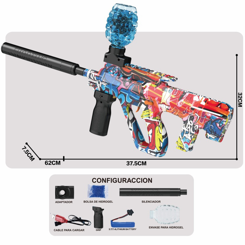 玩具枪/儿童玩具/水弹枪/枪手水弹枪/电动枪儿童细节图