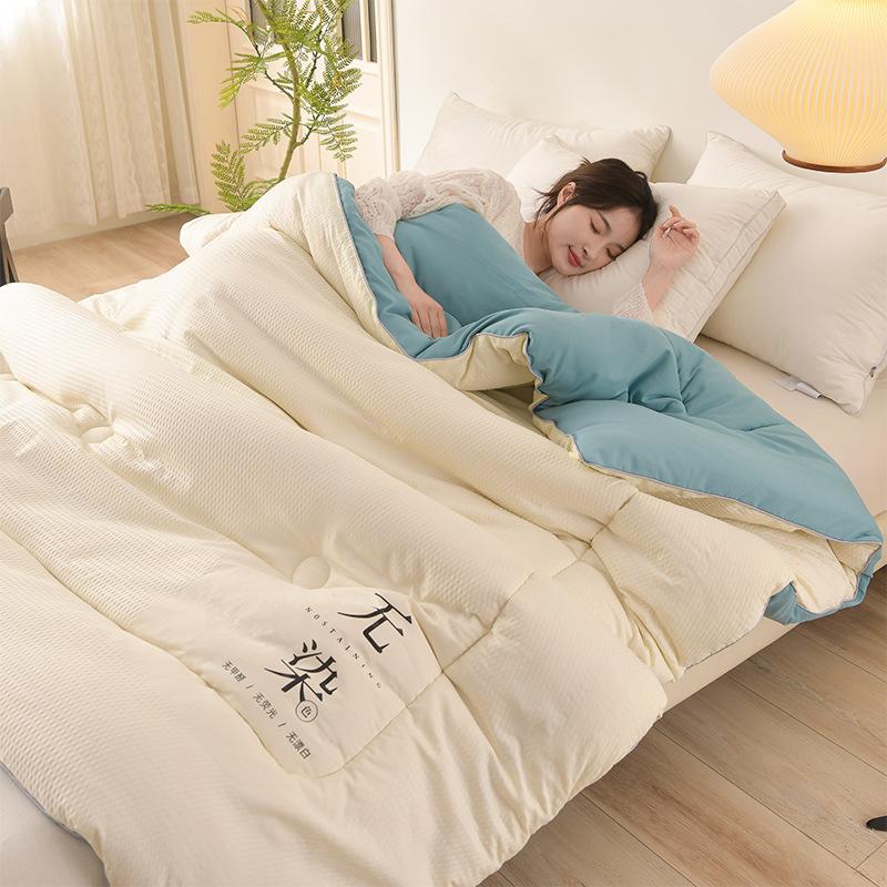 winter quilt winter quilt warm soybean synthetic quilt quilt for spring and autumn hotel homestay duvet insert student dormitory single quilt
