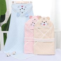 baby wrapping blanket cotton baby's blanket colored cotton air layer baby's blanket baby cotton small quilt newborn newborn supplies