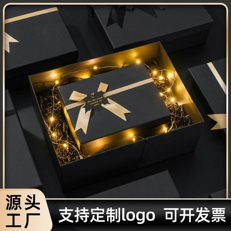 spot goods in black bow tiandigai gift box lipstick packaging box creative gift packaging gift box box