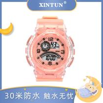 electronic watch spot wholesale first-hand supply boys and girls same timing night waterproof functional sports watch