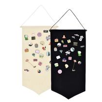 badge storage cloth collection board brooch medal display hanging nordic ins storage hook cloth large brooch storage hook