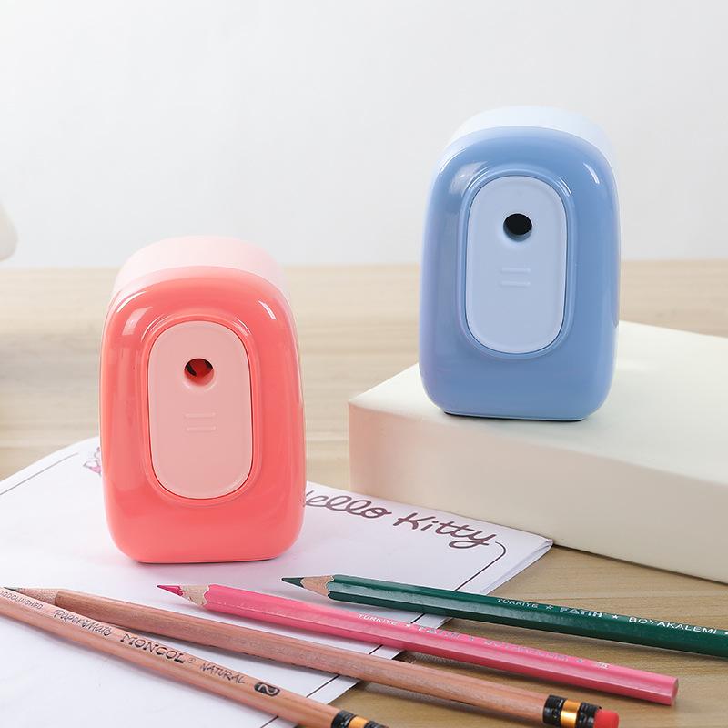 color lead dual-use pencil shapper simple and durable pencil sharpener for students and children pencil sharpener durable and efficient cross-border wholesale