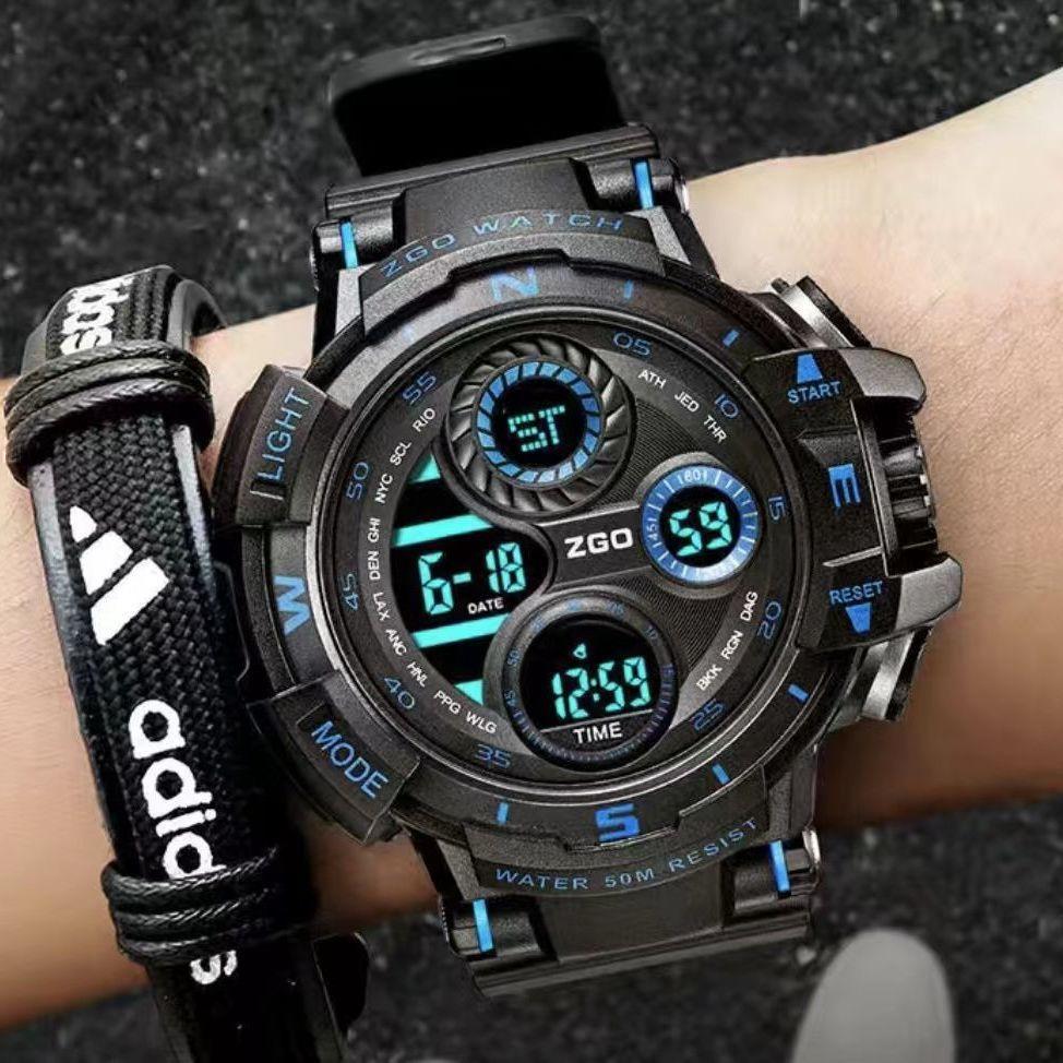 Men's Watch Cool Racing Watch Personality Outdoor Sport Watch Trendy Fashion Male Middle School Student Watch Men's Quartz Watch