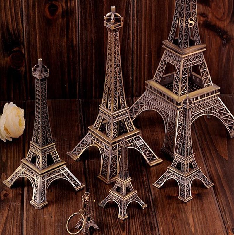 Zakka Groceries Paris Style Eiffel Tower Home Decoration Photo Props Free Gift Box