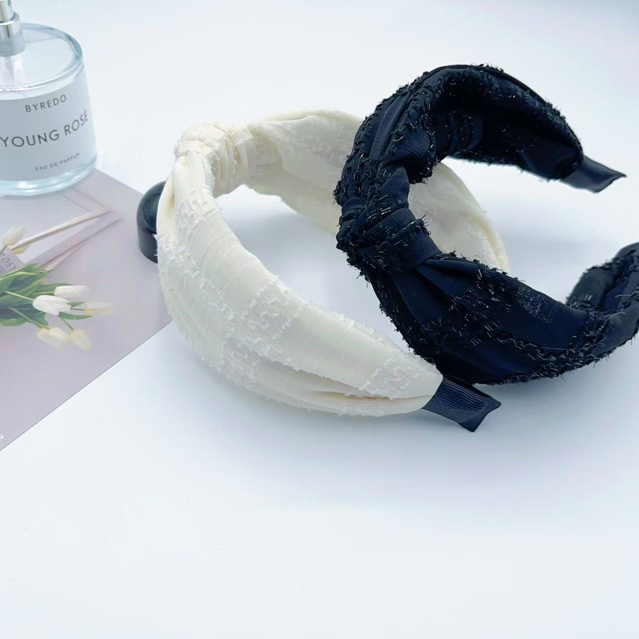 韩版拼接女士发箍 高级头饰发饰 独特造型万圣节发光头箍 假发发箍打造新娘发型 简约有巧思