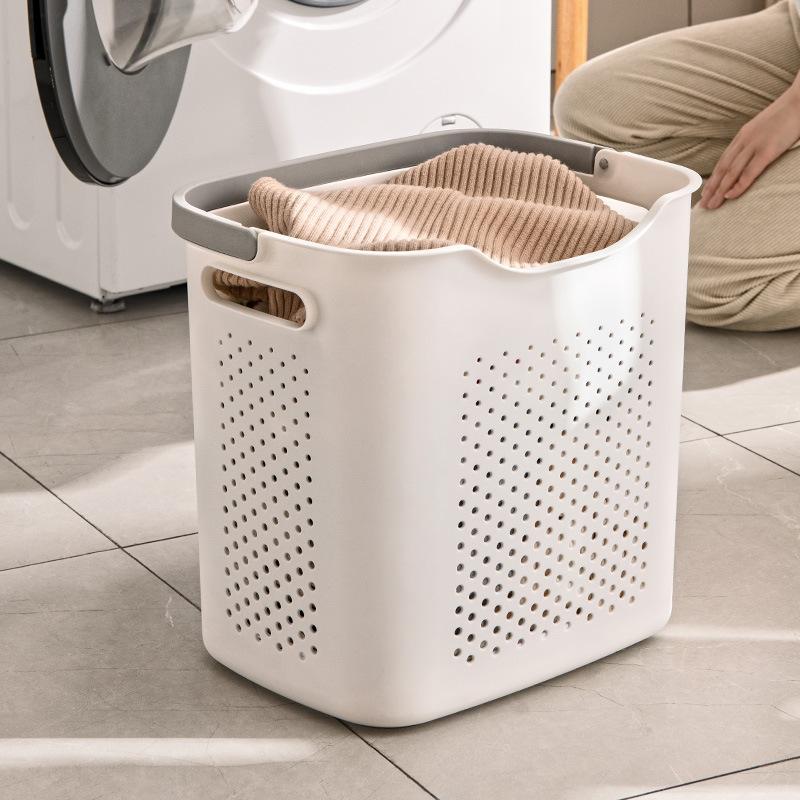 xingyou dirty clothes basket household bathroom laundry basket dirty laundry partition storage basket light luxury laundry basket