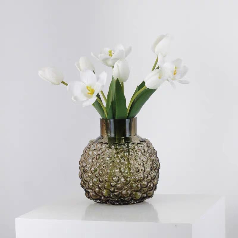 glass vase home decorations soft decoration