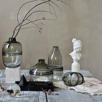 Nordic Simple Glass Vase Transparent Home Living Room Fresh Creative Hydroponics Container Large Vase Decoration Ornaments