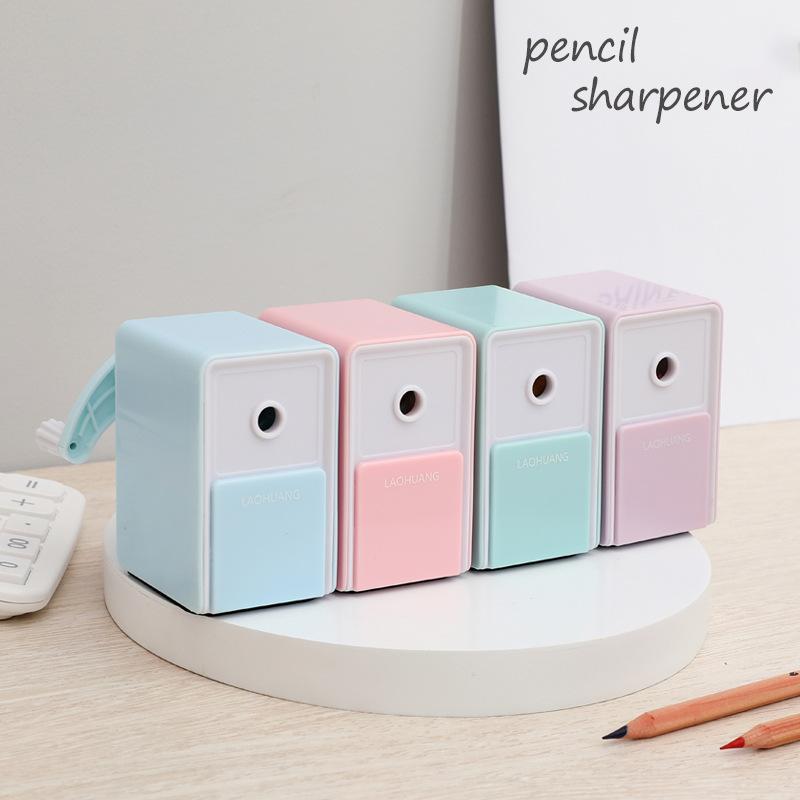 new macaron color pencil shapper student stationery gift pencil knife children stationery pencil sharpener pencil sharpener wholesale