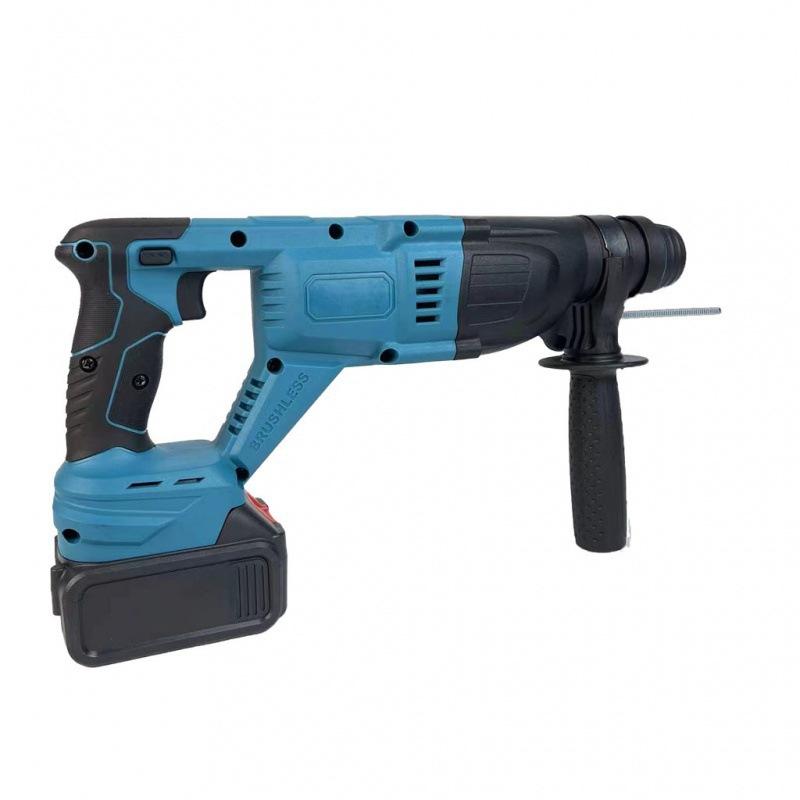 brushless rechargeable electric hammer impact drill lithium battery multifunctional wireless electric hammer drill electric pick electric tool factory direct sales