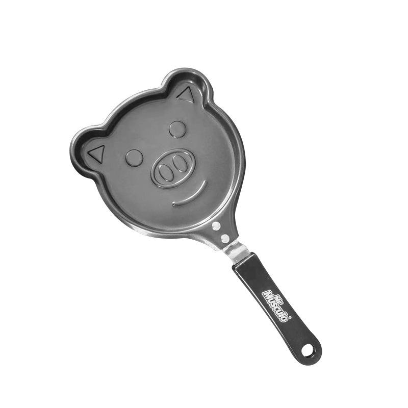 breakfast omelette pan household omelette non-stick pan mini cartoon frying pan pan animal pan induction cooker available