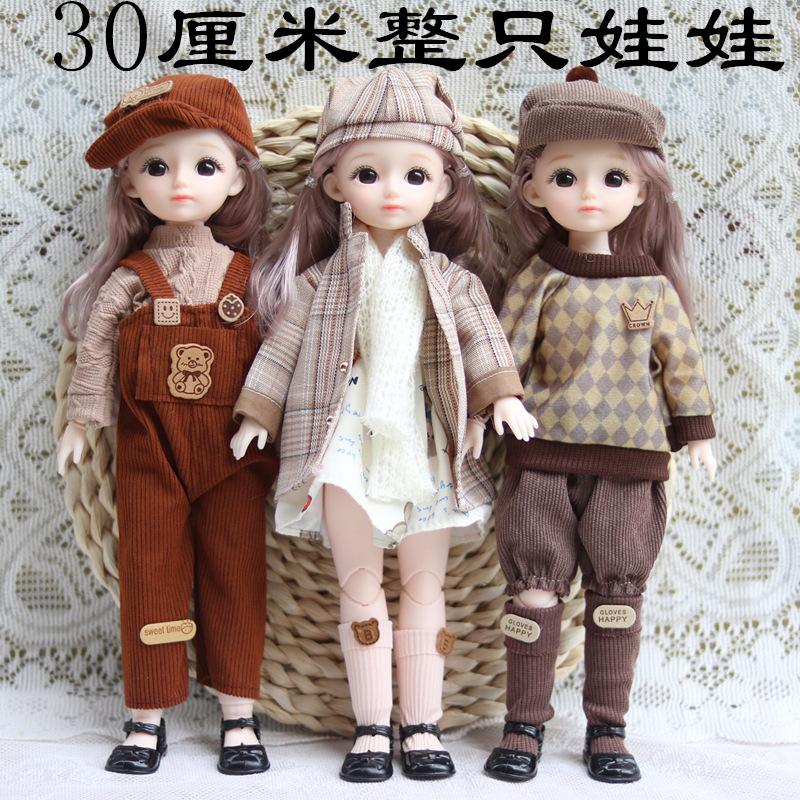 childlike barbie doll 30cm 22 joint doll girls playing house toy cute doll