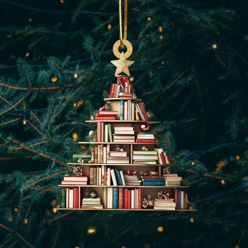 cross-border new product creative christmas tree automobile hanging ornament christmas acrylic decoration holiday home decorations