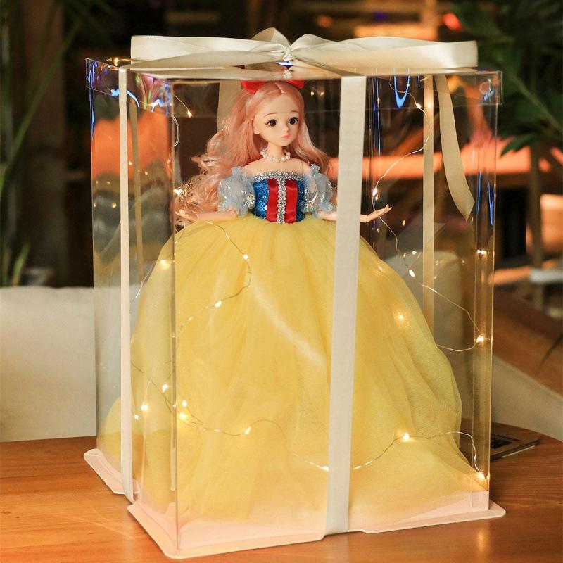 yi tian barbie doll gift set birthday gift flash wedding doll play house doll girl toy