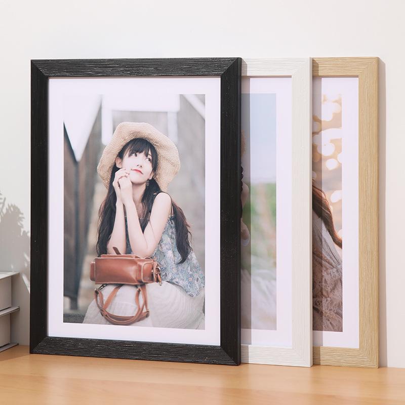 simple photo frame 6-inch 8-inch 10-inch children's photo frame a4 calligraphy and painting frame art works decorative photo frame wholesale