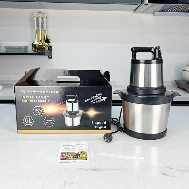 foreign trade export english europlug mixer cooking machine meat grinder 6l fufu machine