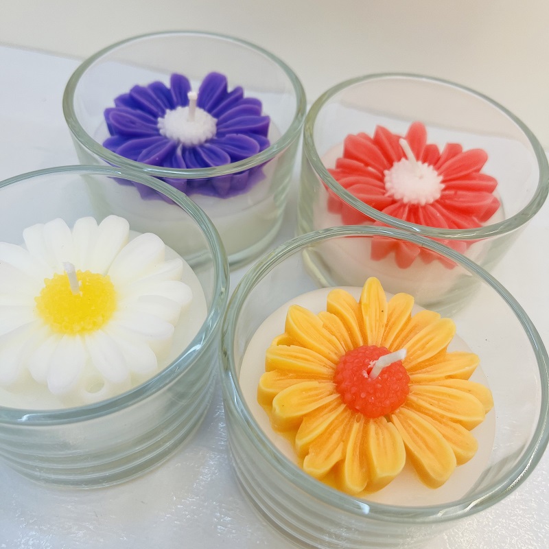 大花玻璃杯香薰蜡烛伴手礼结婚礼物香氛礼品生日蜡烛石蜡摆件装饰蜡烛香薰蜡烛圣诞树蜡烛圣诞香薰蜡烛生日快乐蜡烛蜡烛香薰蜡烛蜡详情7