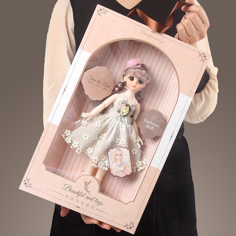 training institution gift wholesale girl barbie princess doll toy suit large gift box children princess doll
