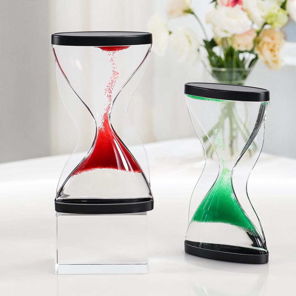 creative home decompression up sand clock timer useful tool for pressure reduction crafts decoration home decoration gift creative