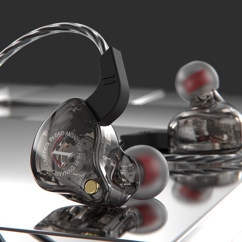 New Private Model X2 in-Ear Sports Ear-Winding HiFi Subwoofer Wired Mobile Phone Music Earbuds