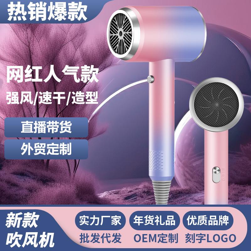 Internet Celebrity Hot Selling Product Hair Dryer High Power Home Dormitory Hair Dryer Thermostatic Hair Care Hair Dryer Gift Cross-Border