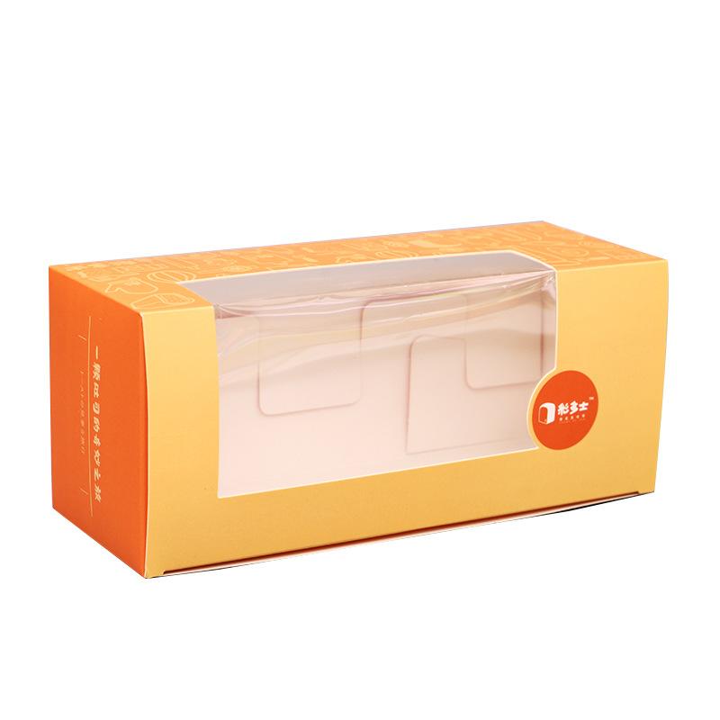 boutique gift box cake carton foodstuff box pastry box pastry window box snack cookie box customized tea box