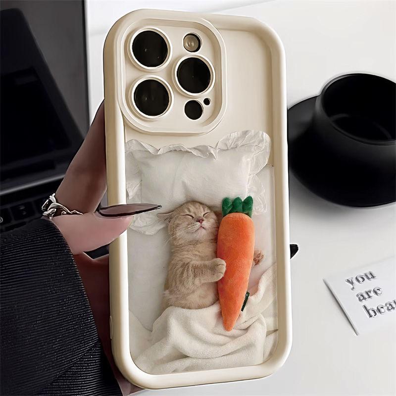 sleeping suitable for iphone16promax apple 14por phone case 12/13 all-inclusive 11 advanced sense 15