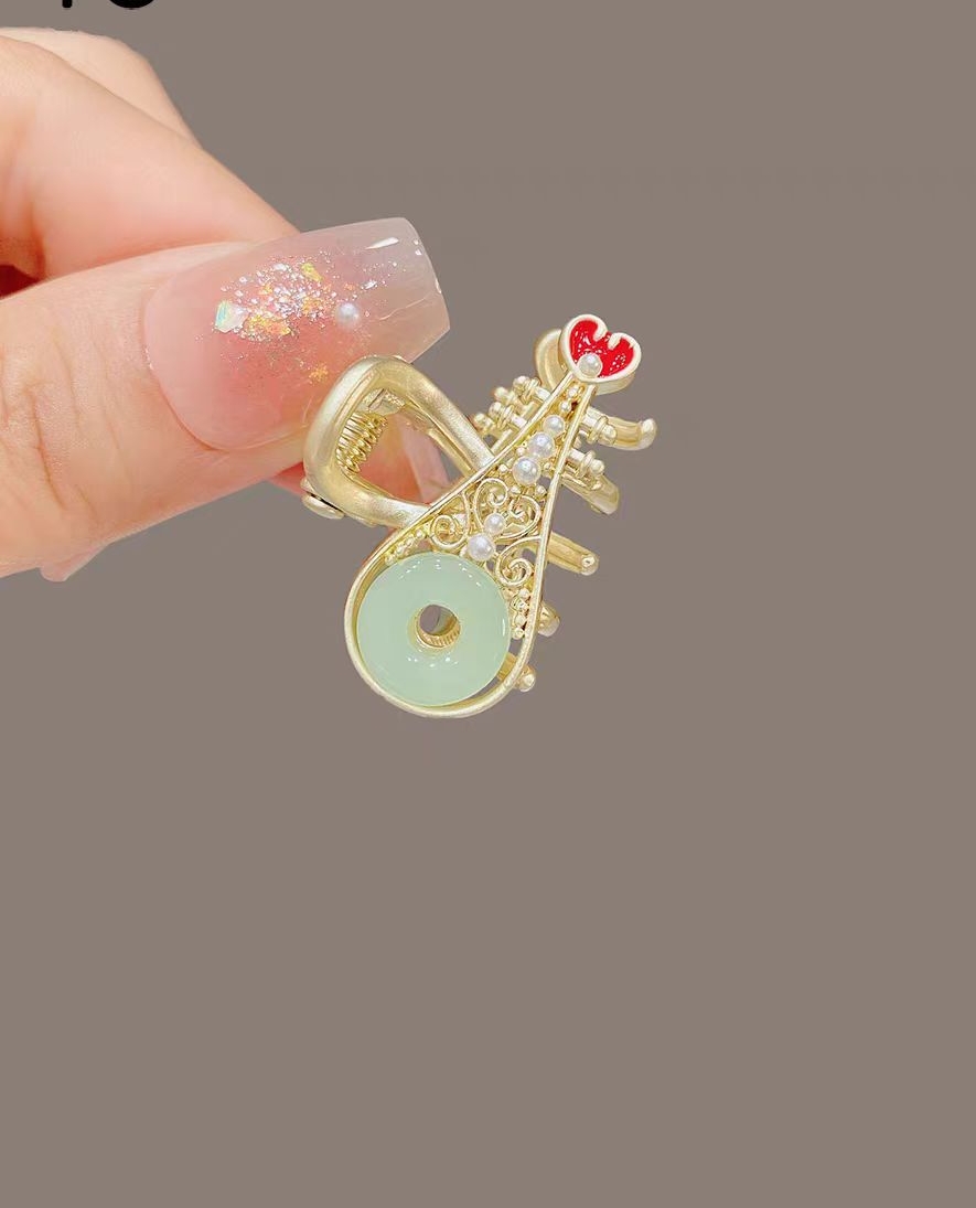 透明抓夹发卡 头饰发饰饰品 头卡发夹 美发必备款式多样轻巧便携持久不松弛详情图2