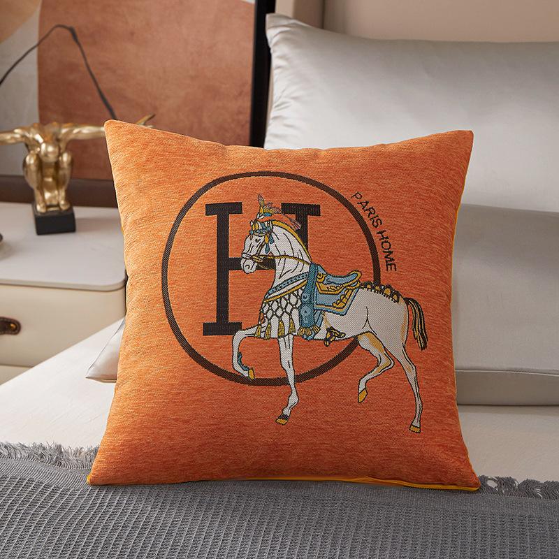 home fabric decoration bedside soft upholstery office waist support nap foreign trade wholesale pillow cushion details Picture