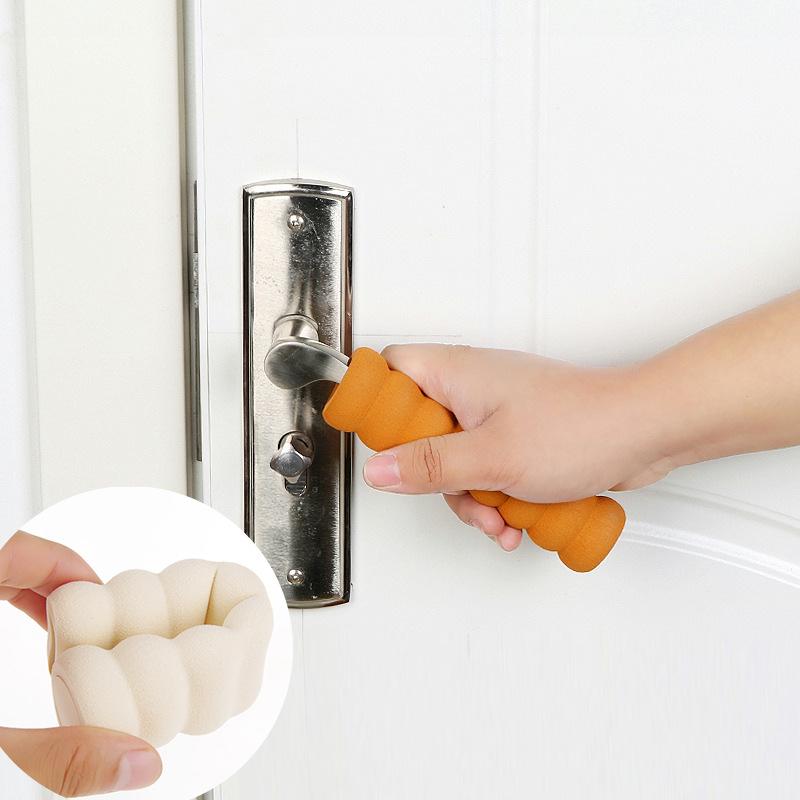 spiral baby collision avoided door handle gloves thickened silencer bumper door handle child safety protective cover