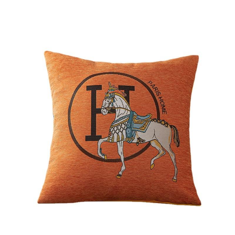 home fabric decoration bedside soft upholstery office waist support nap foreign trade wholesale pillow cushion Item Picture